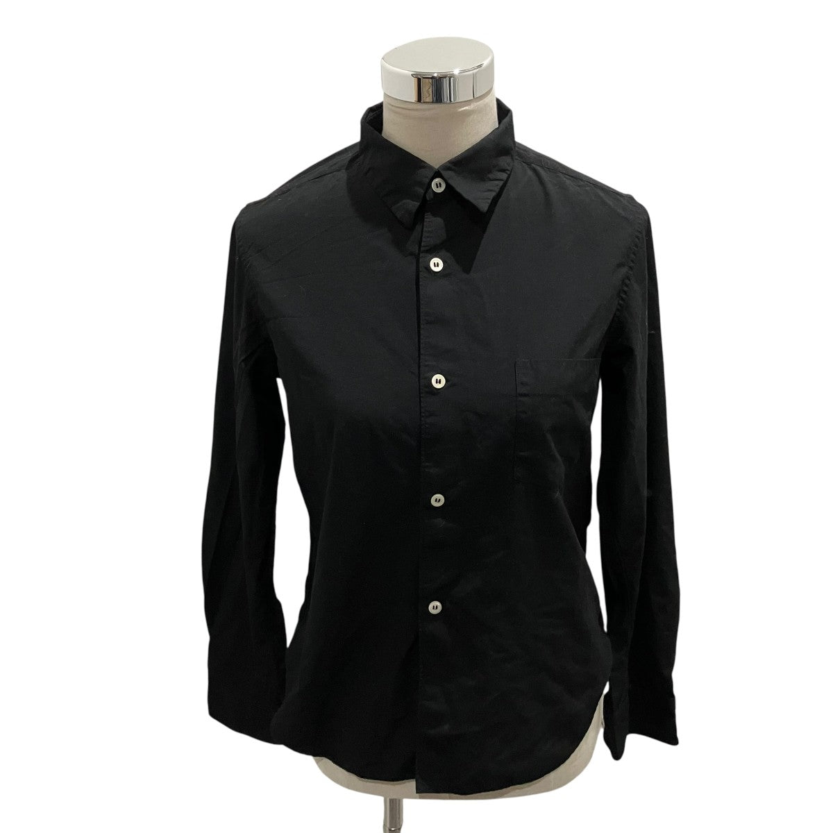 COMME des GARCONS COMME des GARCONS 23SS製品染めエステル長袖シャツRK-B023 古着・中古-1枚目のアイテム画像