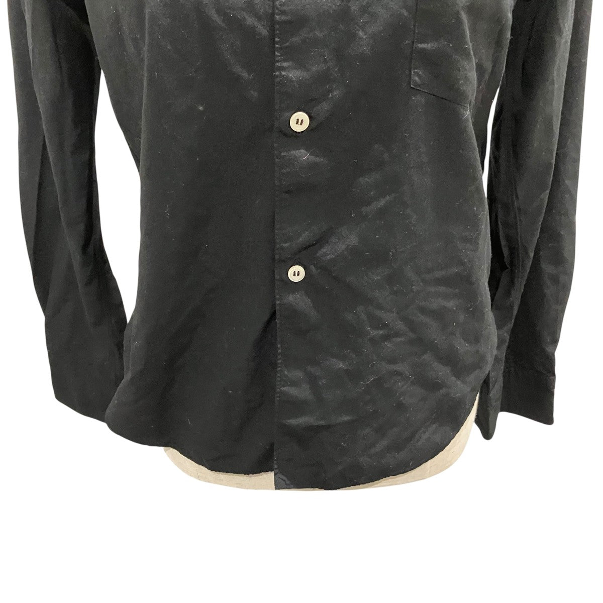COMME des GARCONS COMME des GARCONS 23SS製品染めエステル長袖シャツRK-B023 古着・中古-4枚目のアイテム画像