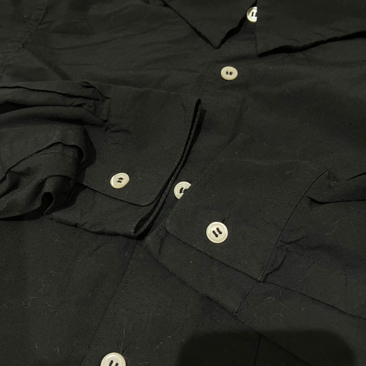 COMME des GARCONS COMME des GARCONS 23SS製品染めエステル長袖シャツRK-B023 古着・中古-6枚目のアイテム画像