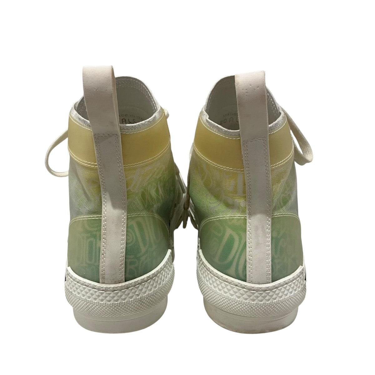 DIOR×stussy オブリークプリント メッシュハイカット 古着・中古-2枚目のアイテム画像