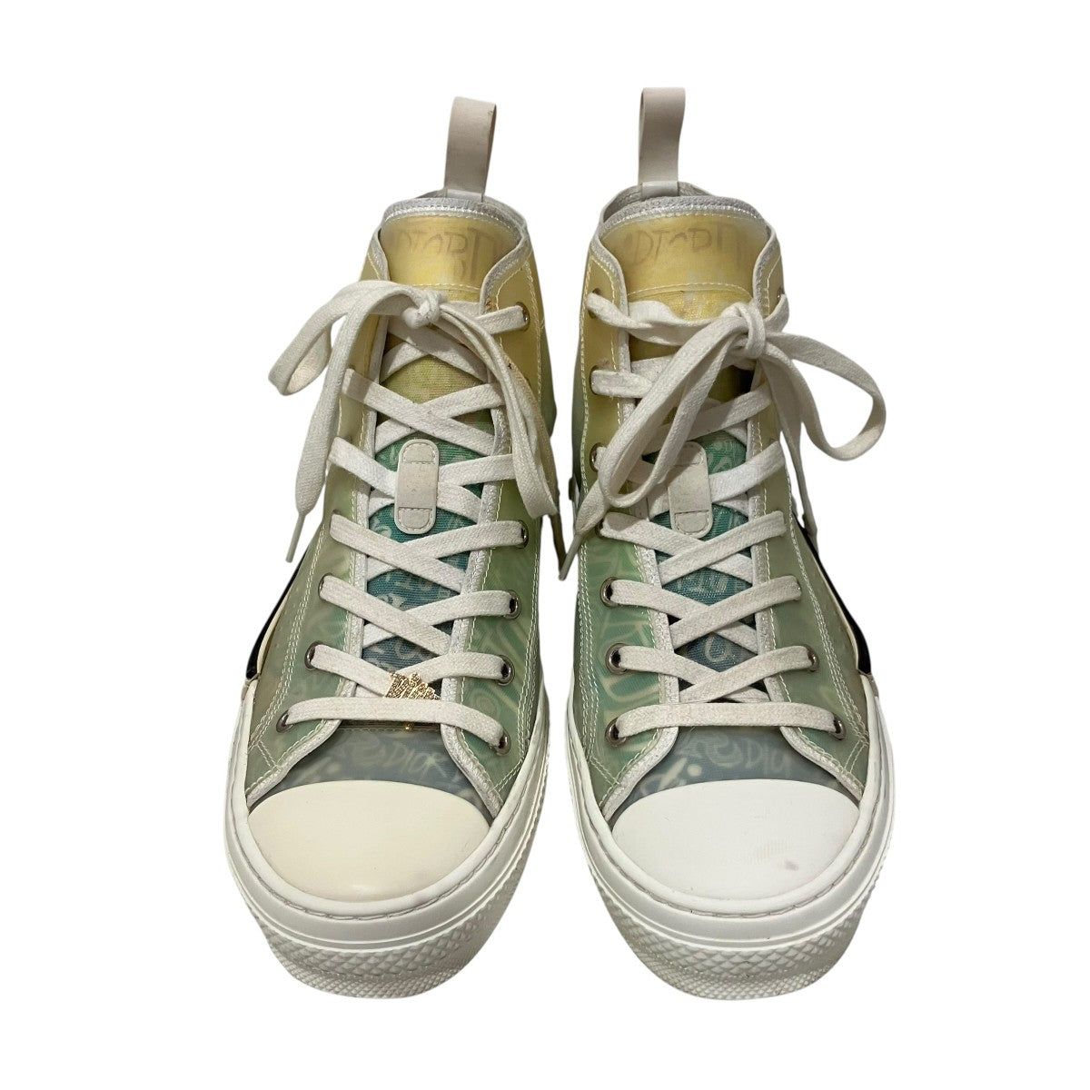DIOR×stussy オブリークプリント メッシュハイカット 古着・中古-3枚目のアイテム画像