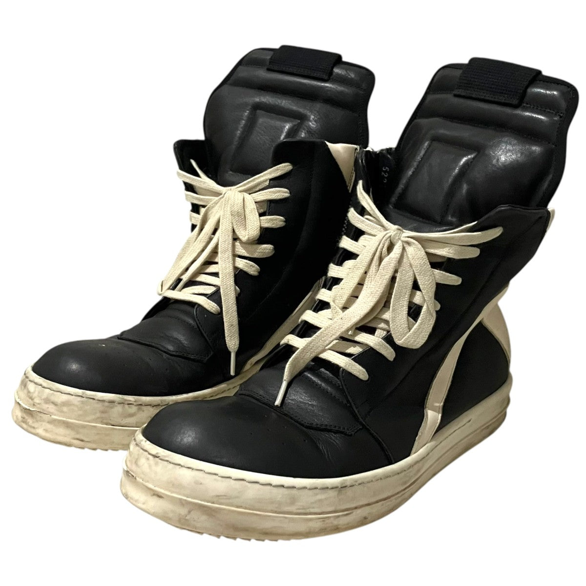 RICK OWENS 【GEOBASKET】ハイカットスニーカー52255 古着・中古-1枚目のアイテム画像