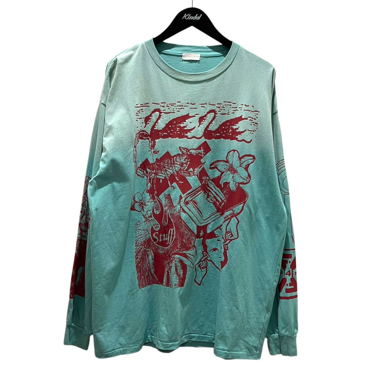 FLAGSTUFF 【COLLEAG LS TEE】長袖カットソーFS1970 古着・中古-1枚目のアイテム画像