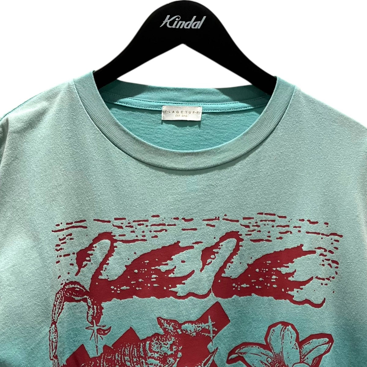 FLAGSTUFF 【COLLEAG LS TEE】長袖カットソーFS1970 古着・中古-3枚目のアイテム画像