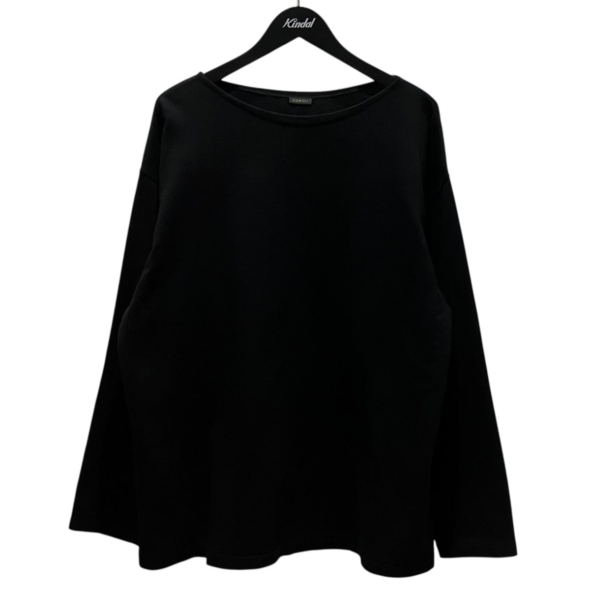 COMOLI 25AW【コットンボ−トネック】長袖TシャツC03-05016 古着・中古-1枚目のアイテム画像