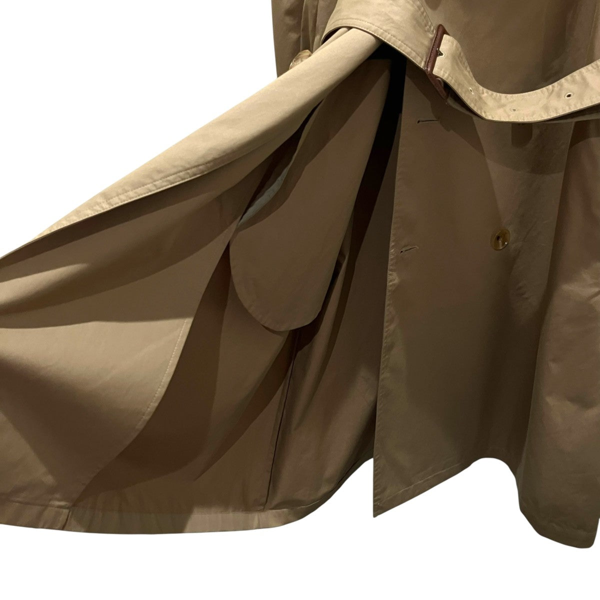 Maison Margiela 【Classic double breasted water repellent trenchcoat】トレンチコートS50AH0035 古着・中古-4枚目のアイテム画像
