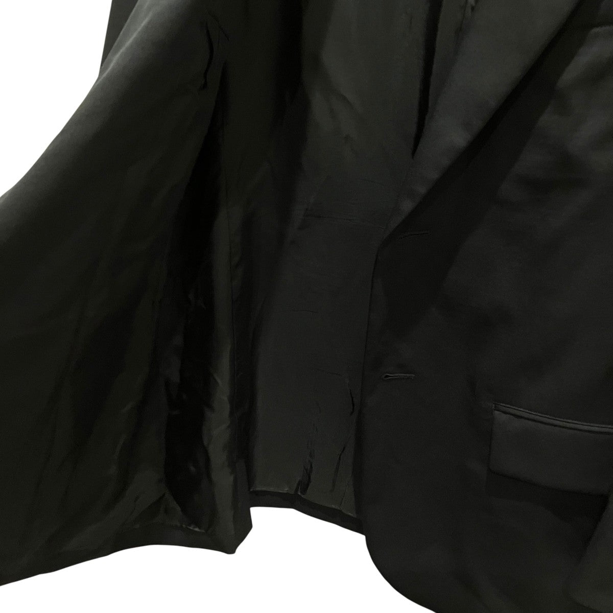 Y’S for men 23AWウールギャバ2BテーラードジャケットMJ-J80-100 古着・中古-4枚目のアイテム画像