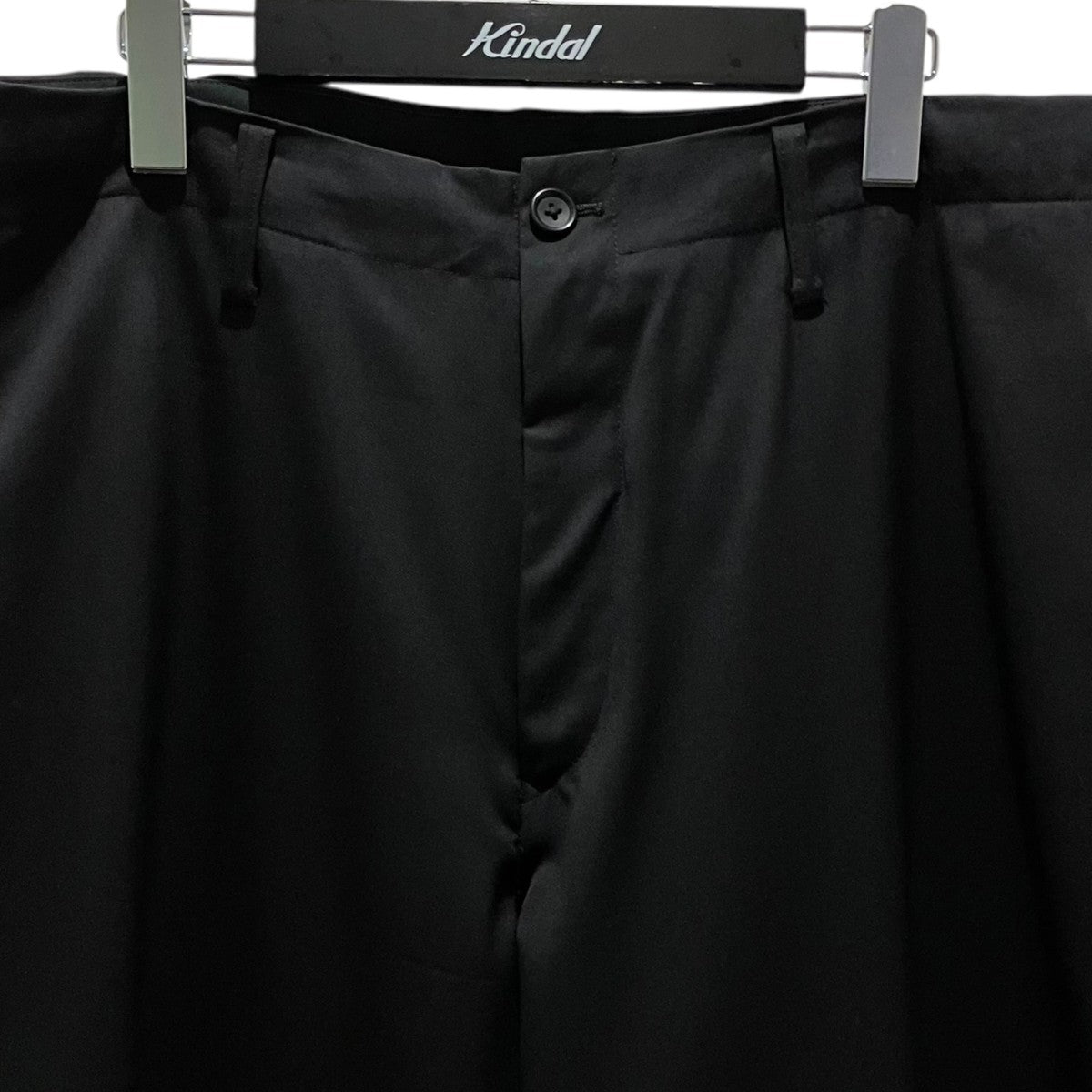 Y’S for men 23AW【WOOL GABARDINE PANTS WITH SIDE TACK】スラックスMJ-P80-100 古着・中古-3枚目のアイテム画像