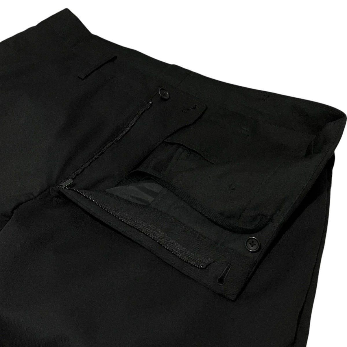 Y’S for men 23AW【WOOL GABARDINE PANTS WITH SIDE TACK】スラックスMJ-P80-100 古着・中古-5枚目のアイテム画像