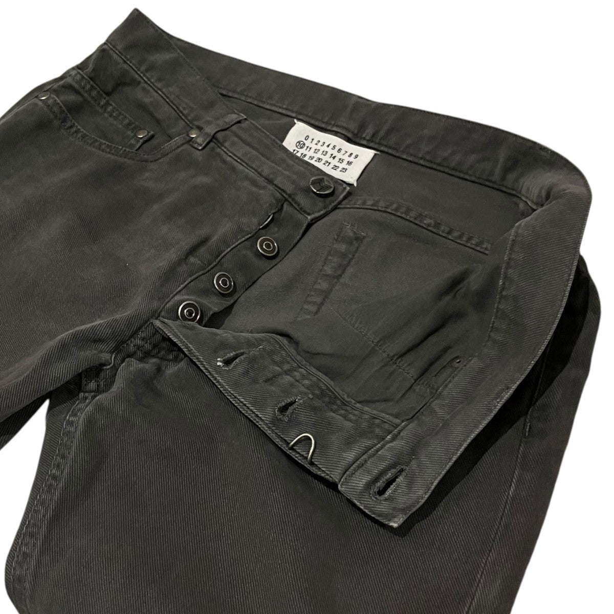 Martin Margiela 10 10AWデニムパンツ 古着・中古-5枚目のアイテム画像