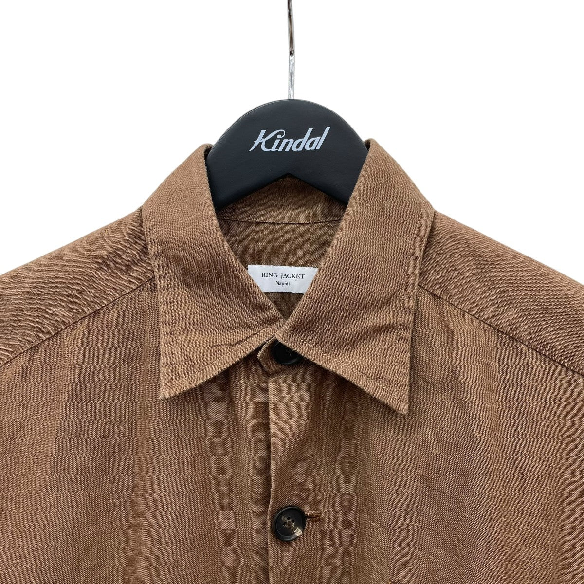 RING JACKET リネンシャツ59109S11F 古着・中古-3枚目のアイテム画像