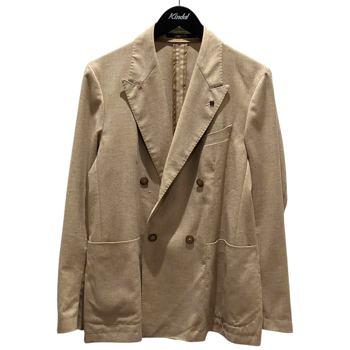 TAGLIATORE ネップ加工ダブルジャケット22E095 古着・中古-1枚目のアイテム画像
