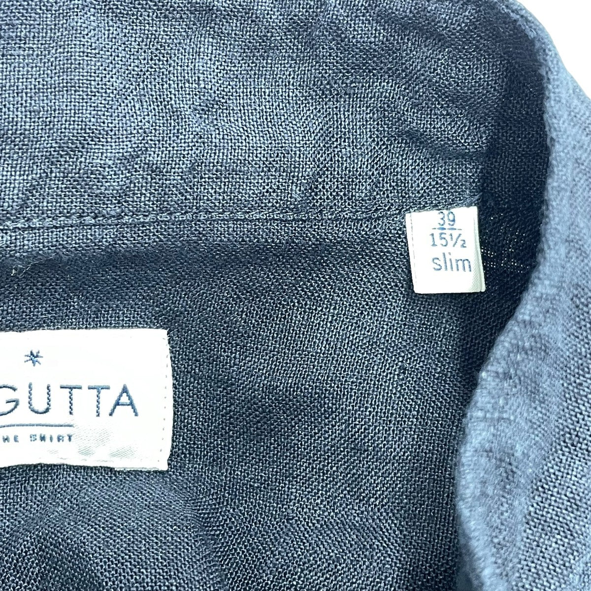 BAGUTTA ノーカラーシャツ 古着・中古-5枚目のアイテム画像
