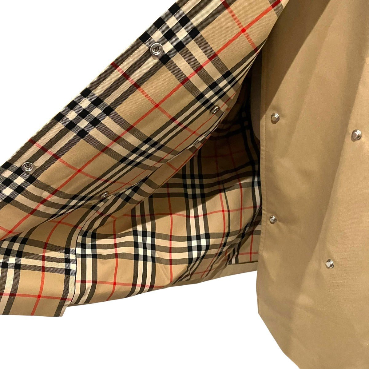 BURBERRY チェックカラートレンチコート8070990 古着・中古-5枚目のアイテム画像