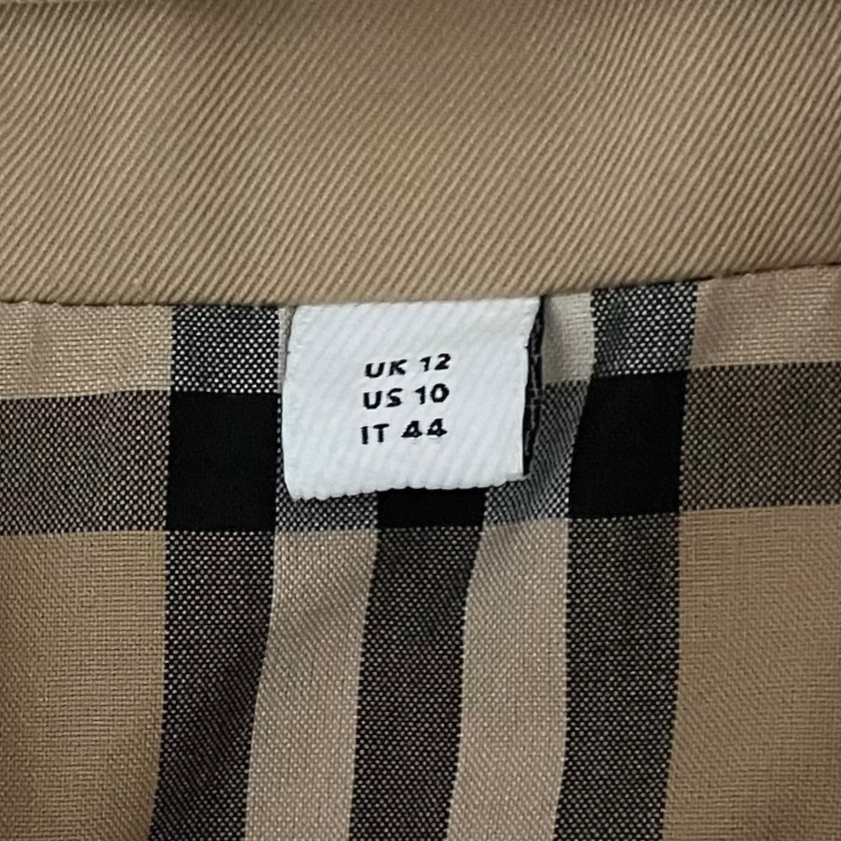 BURBERRY チェックカラートレンチコート8070990 古着・中古-7枚目のアイテム画像