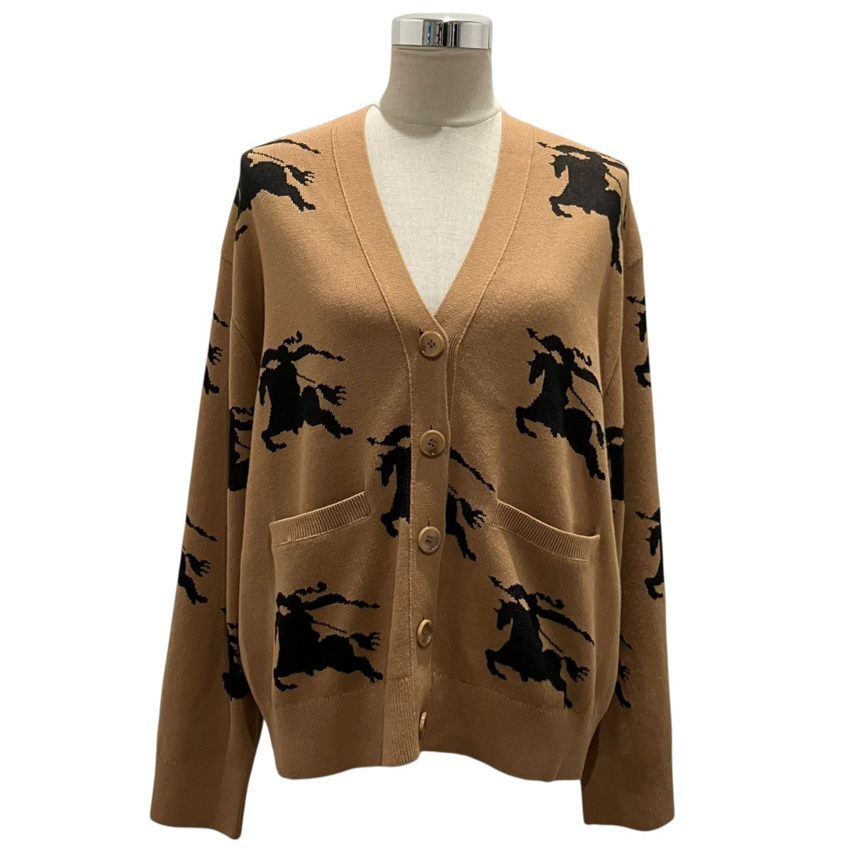 BURBERRY カーディガン8070328 古着・中古-1枚目のアイテム画像