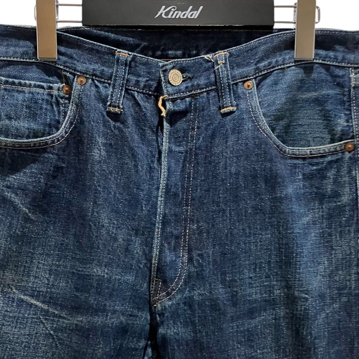 WAREHOUSE デニムパンツ1001XX 古着・中古-3枚目のアイテム画像