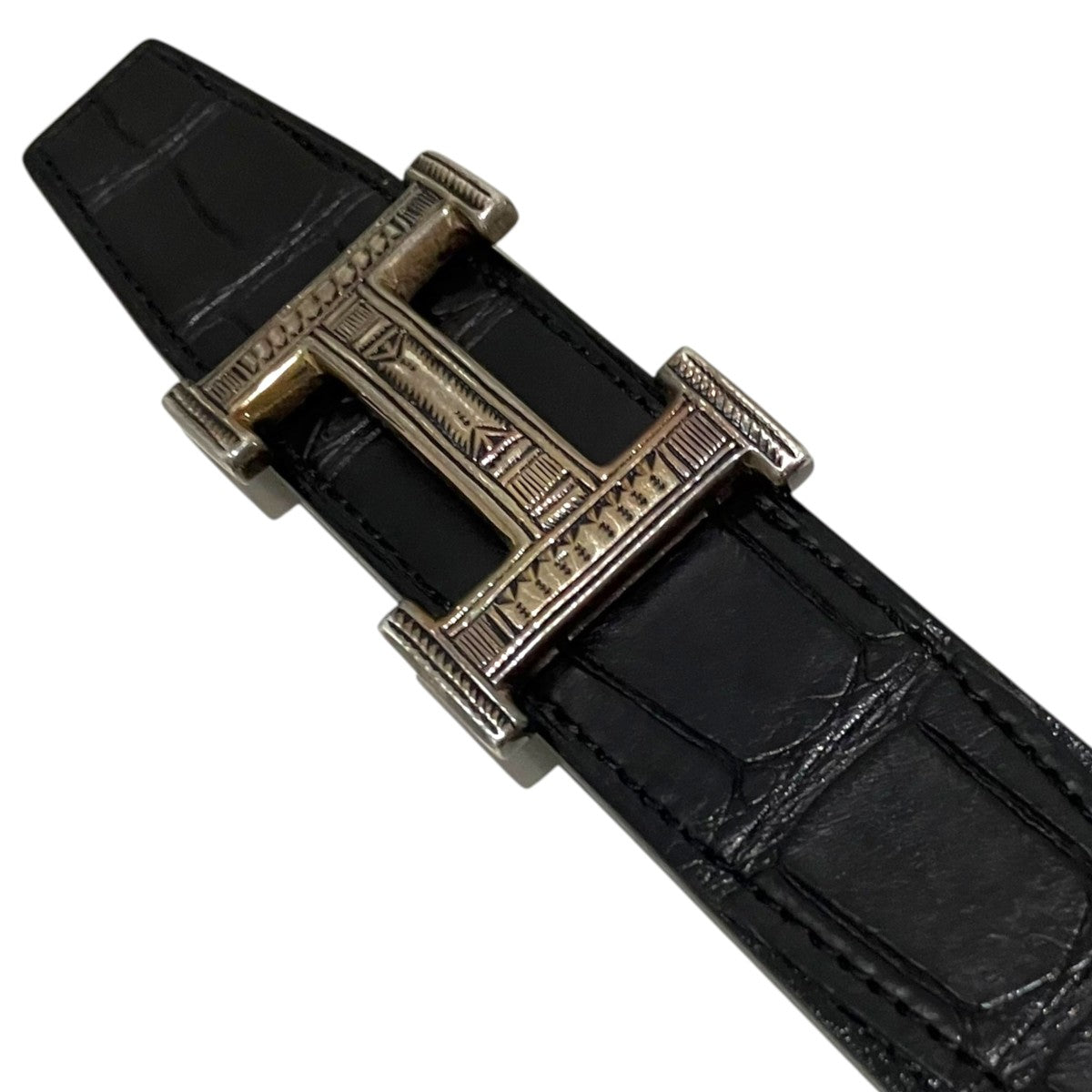 HERMES 【トゥアレグ コンスタンスバックルベルト】レザーベルト 古着・中古-5枚目のアイテム画像