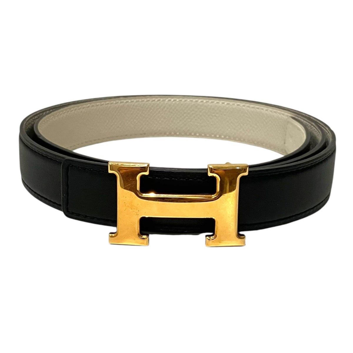 HERMES 【コンスタンスベルト】リバーシブルHバックルベルト 古着・中古-2枚目のアイテム画像