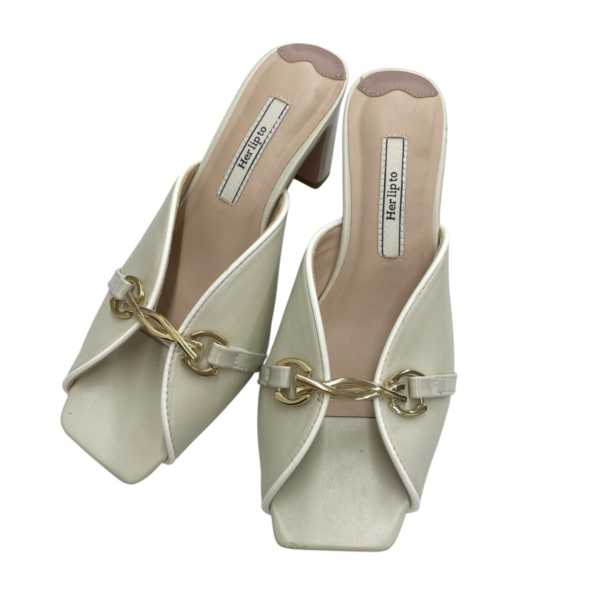 Her lip to Toe Mulesサンダル 古着・中古-1枚目のアイテム画像