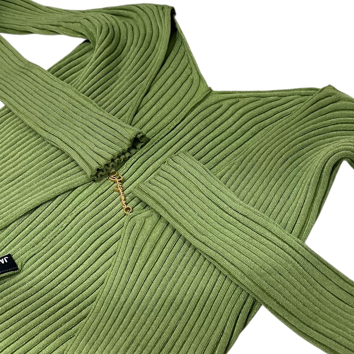 JACQUEMUS(ジャックムス) リブカーディガン グリーン サイズ 36