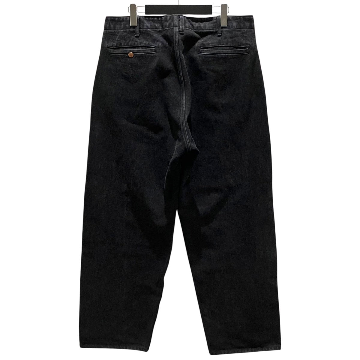 COMOLI 25AWデニムパンツC03-03028 古着・中古-2枚目のアイテム画像