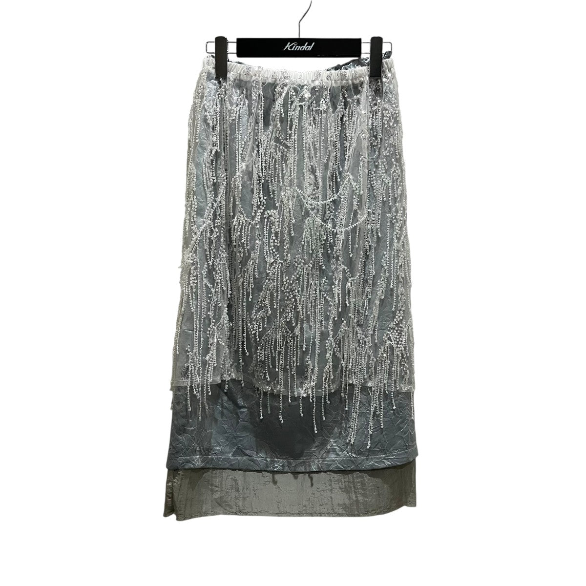 MAISON SPECIAL 25AW【Satin Combination Bijou Skirt】ビジュースカート21252515708 古着・中古-1枚目のアイテム画像