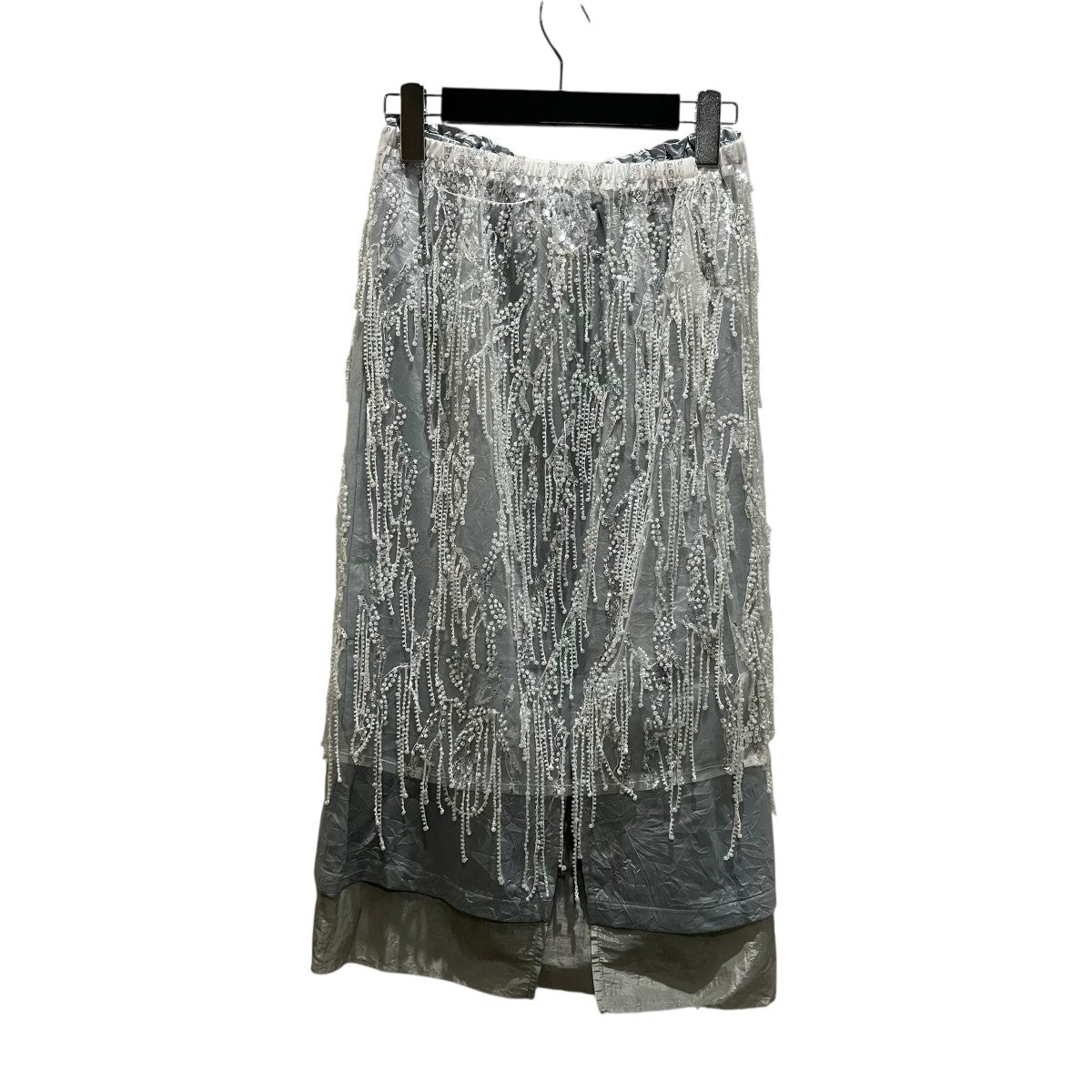 MAISON SPECIAL 25AW【Satin Combination Bijou Skirt】ビジュースカート21252515708 古着・中古-2枚目のアイテム画像