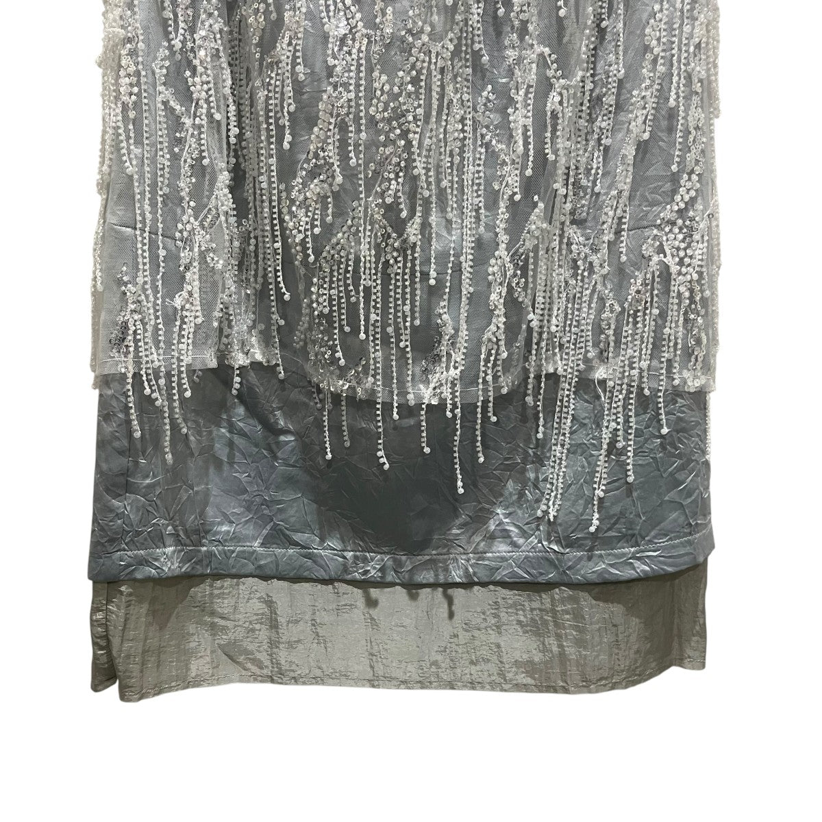 MAISON SPECIAL 25AW【Satin Combination Bijou Skirt】ビジュースカート21252515708 古着・中古-4枚目のアイテム画像