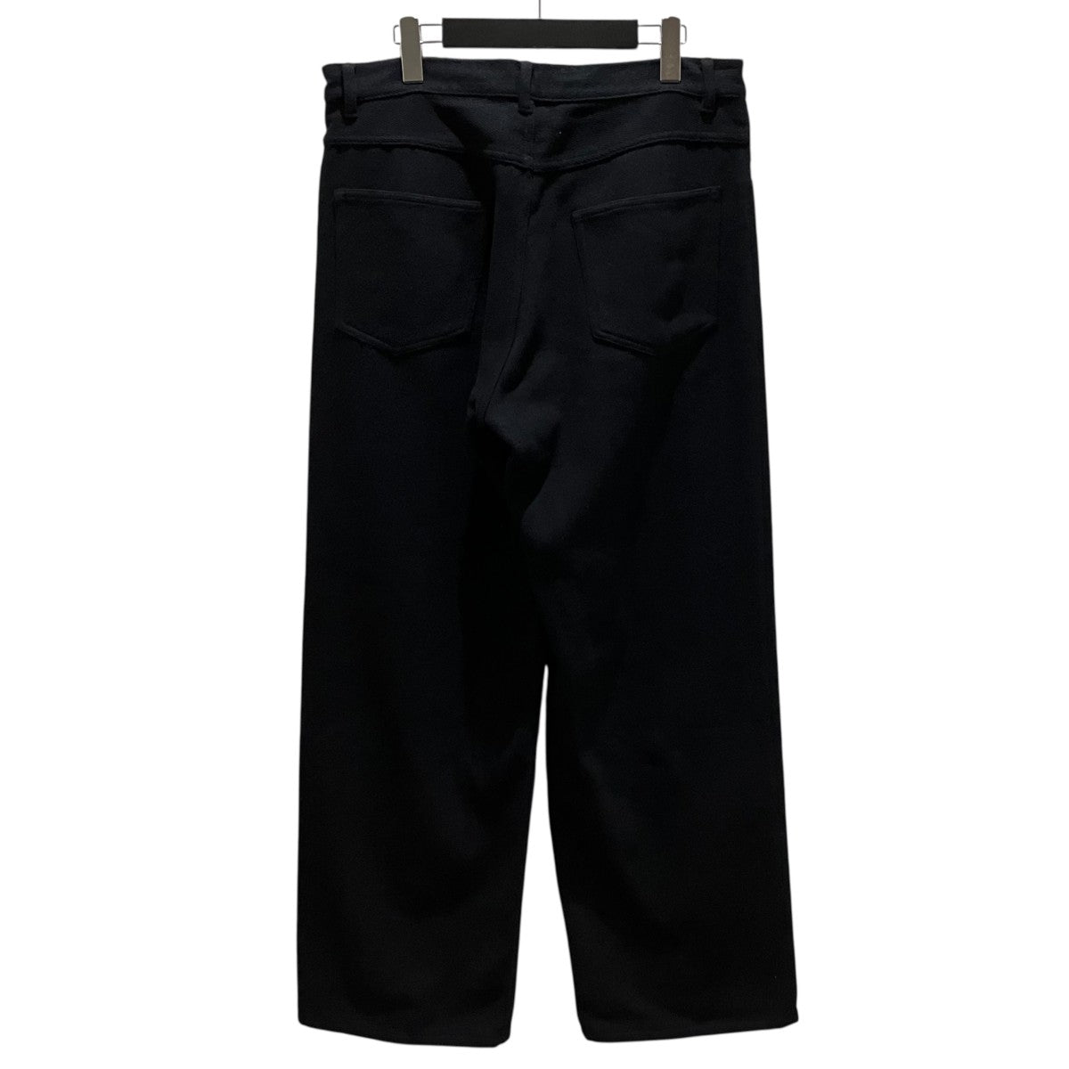 AURALEE 26SS【SILK NEP DENIM 5P WIDE PANTS】シルクデニムパンツA26SP01SD 古着・中古-2枚目のアイテム画像