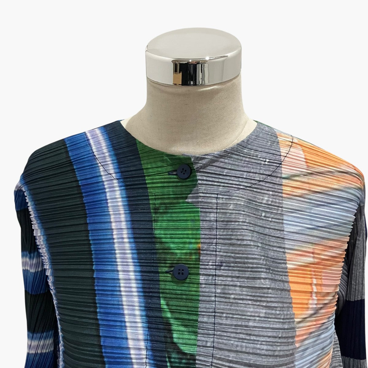PLEATS PLEASE 26SS【CITY COLLAGE】プリーツカーディガンPP61JO673 古着・中古-3枚目のアイテム画像