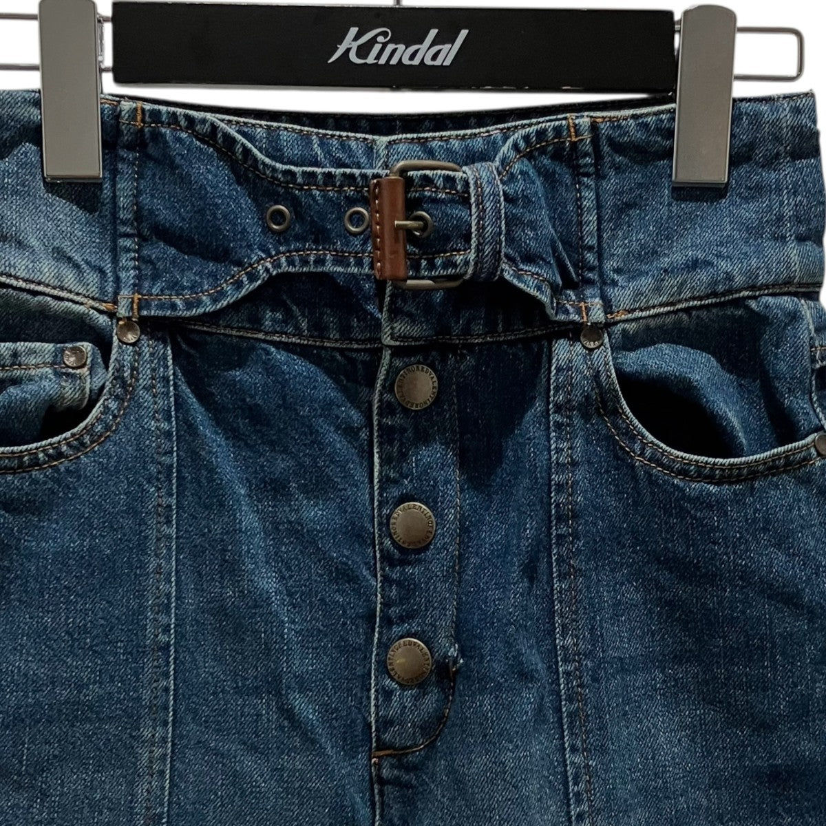 RED VALENTINO デニムショートパンツLR3DD01A2GL 古着・中古-3枚目のアイテム画像