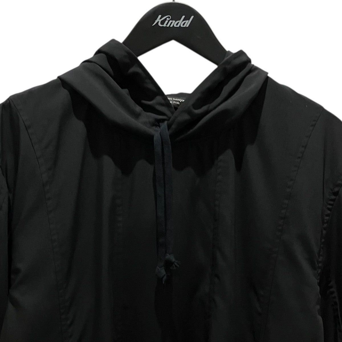 COMME des GARCONS HOMME PLUS 26SSフード付きエステルブラウスPQ-B002 古着・中古-3枚目のアイテム画像