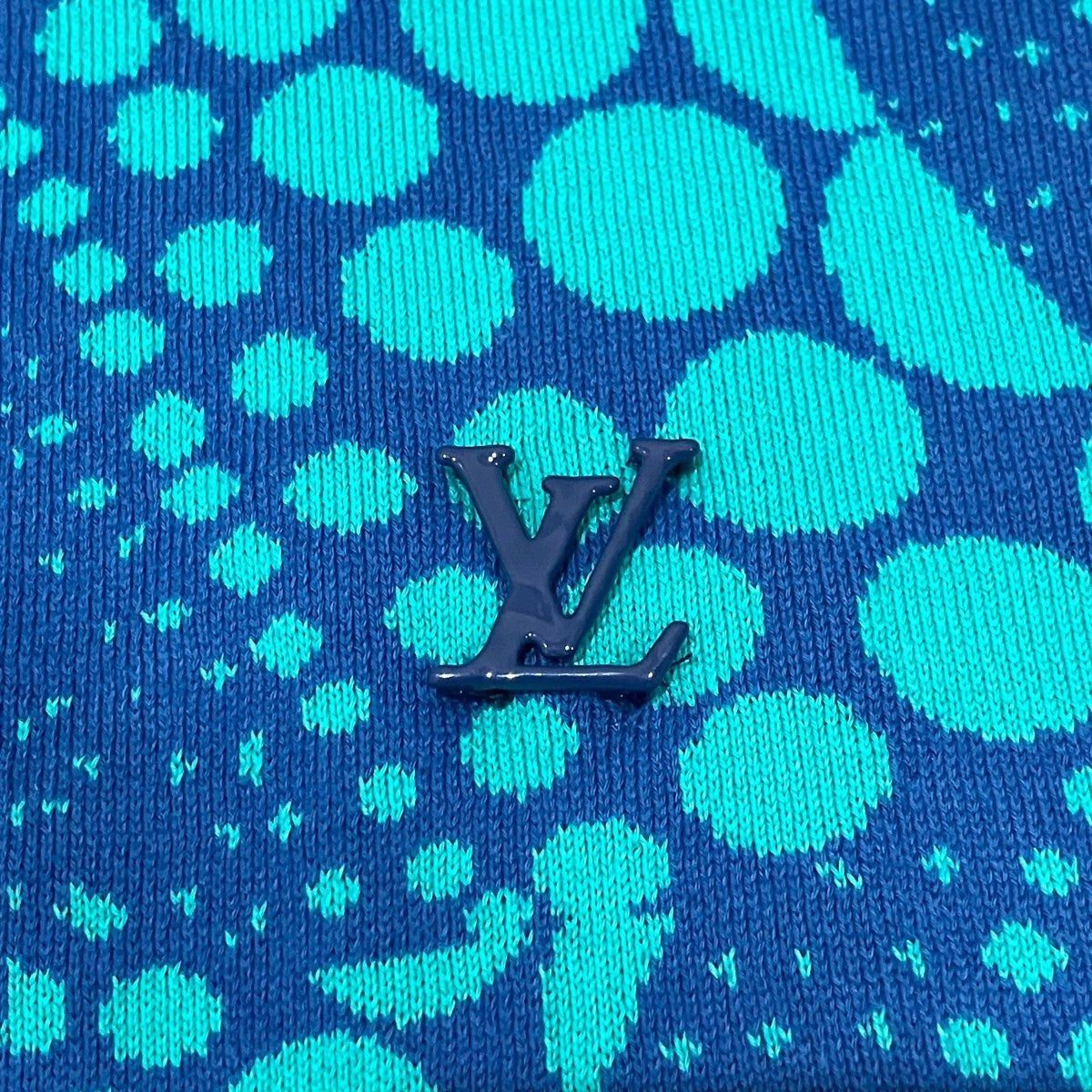 LOUIS VUITTON×草間彌生 半袖ニットRM232H JL4 HON38W 古着・中古-5枚目のアイテム画像