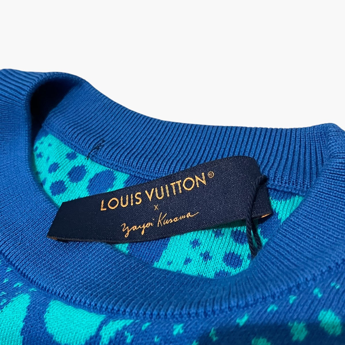 LOUIS VUITTON×草間彌生 半袖ニットRM232H JL4 HON38W 古着・中古-6枚目のアイテム画像