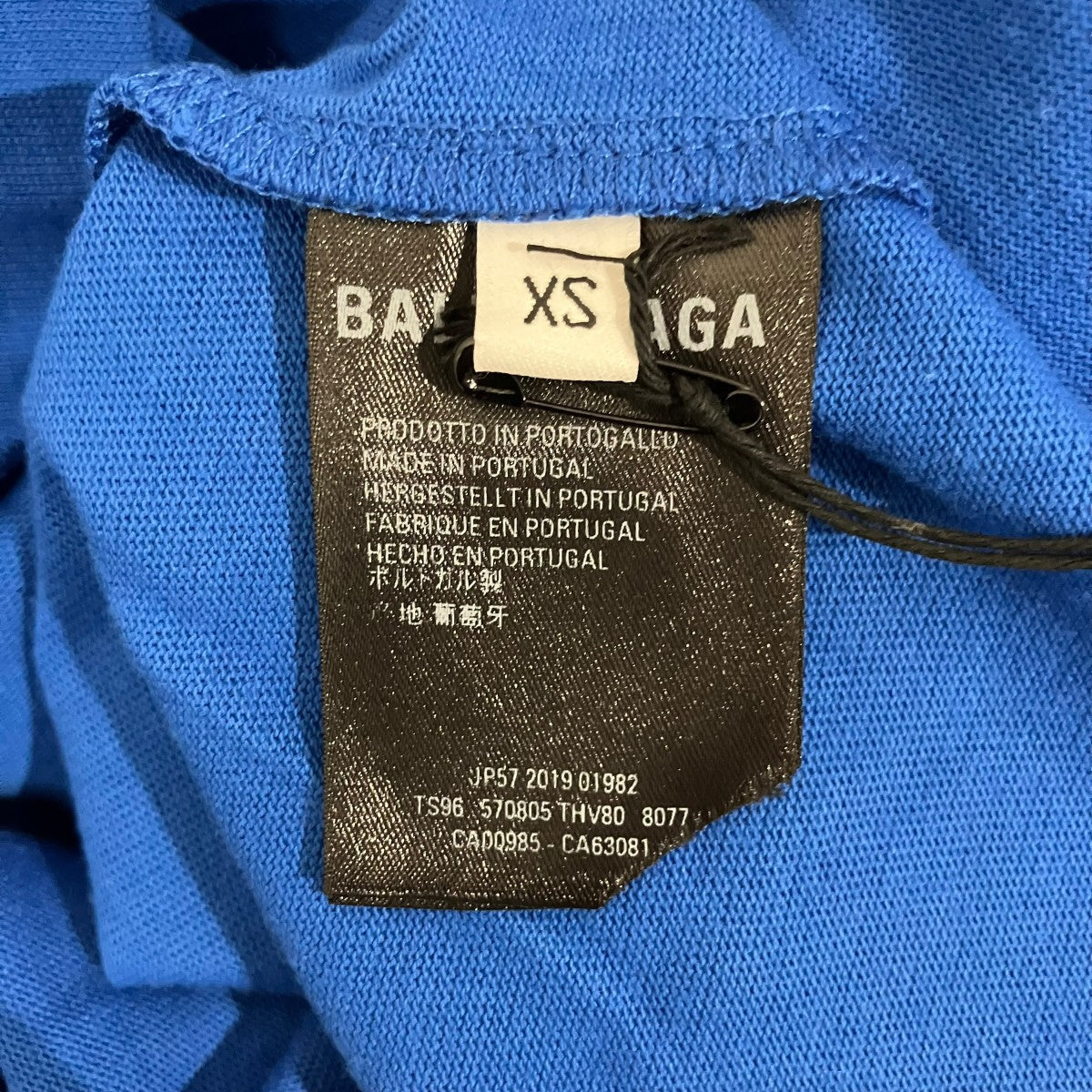 BALENCIAGA バックプリントTシャツ570805 古着・中古-5枚目のアイテム画像