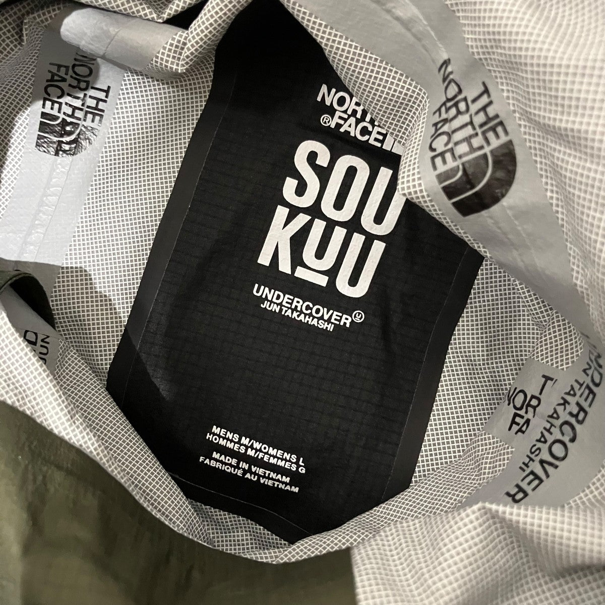 UNDERCOVER×THE NORTH FACE 24SS【Soukuu Hike Packable Mountain Light Shell Jacket】マウンテンパーカーNF0A87UE 古着・中古-6枚目のアイテム画像