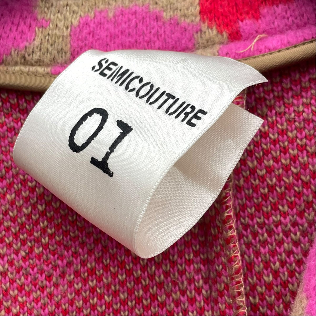 SEMI-COUTURE 総柄ジャケットY1WH25 古着・中古-5枚目のアイテム画像