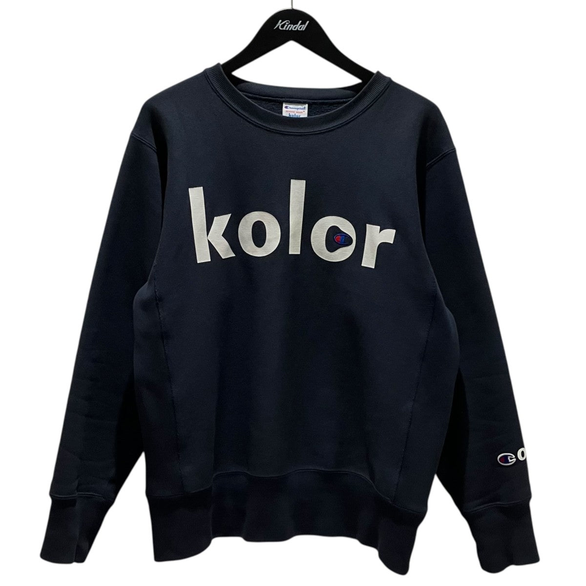 KOLOR×Champion REVERSE WEAVE 26SSスウェットC8-C067 古着・中古-1枚目のアイテム画像