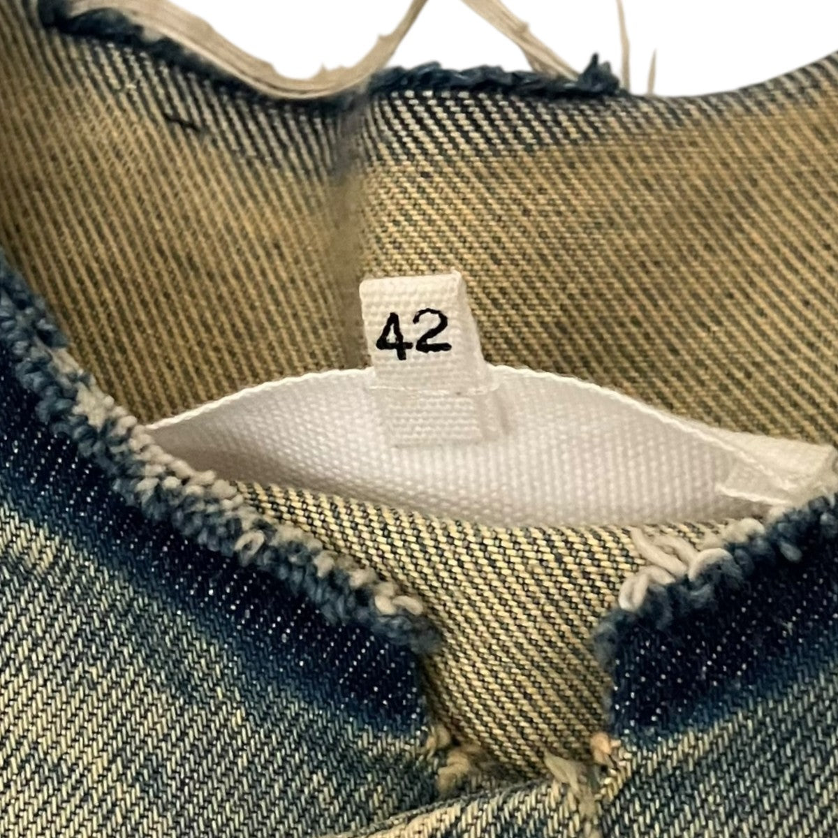 22SS【Dirty Wash Denim Jacket】デニムジャケットS31AM0308