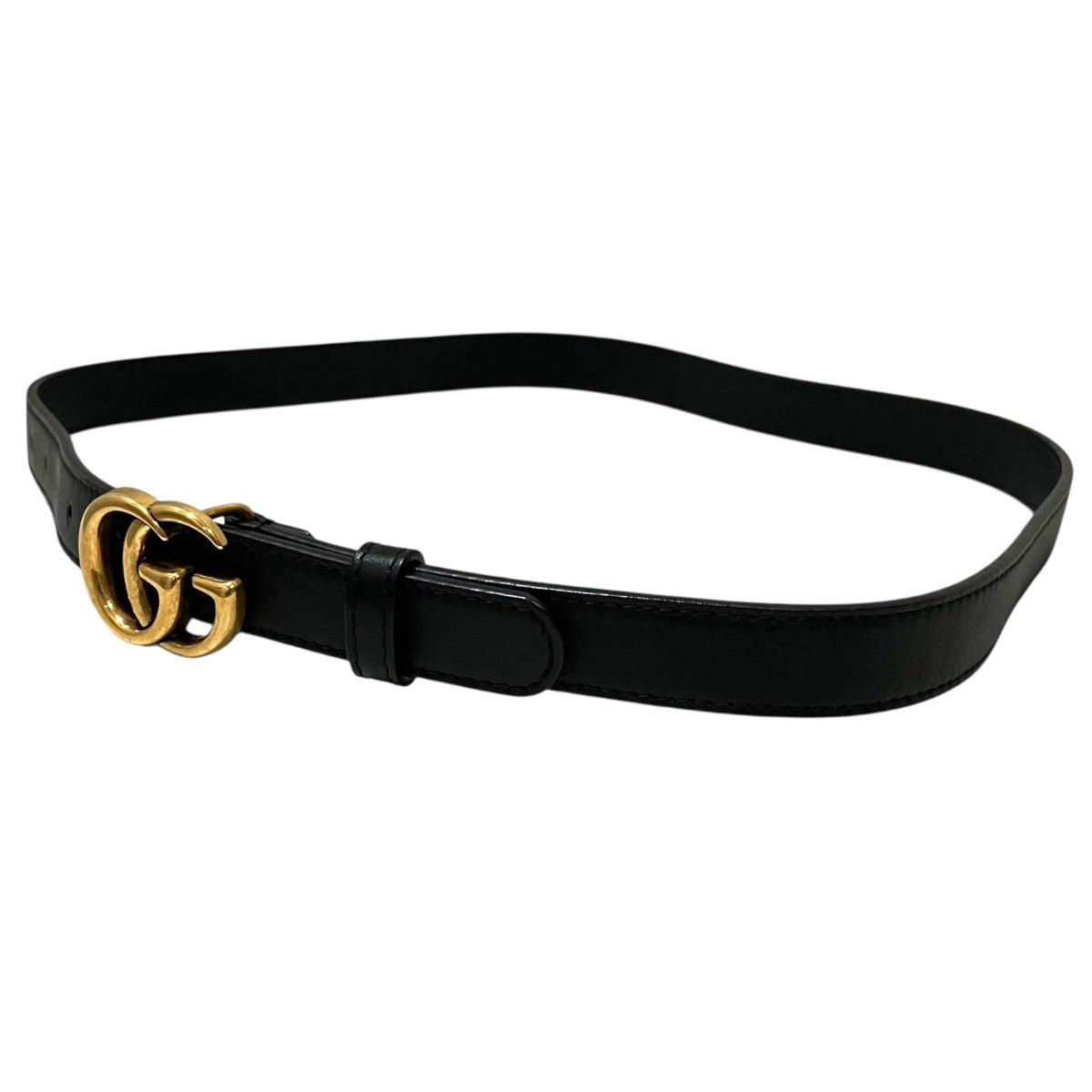 GUCCI 【GGマーモント】ナローベルト409417 古着・中古-1枚目のアイテム画像