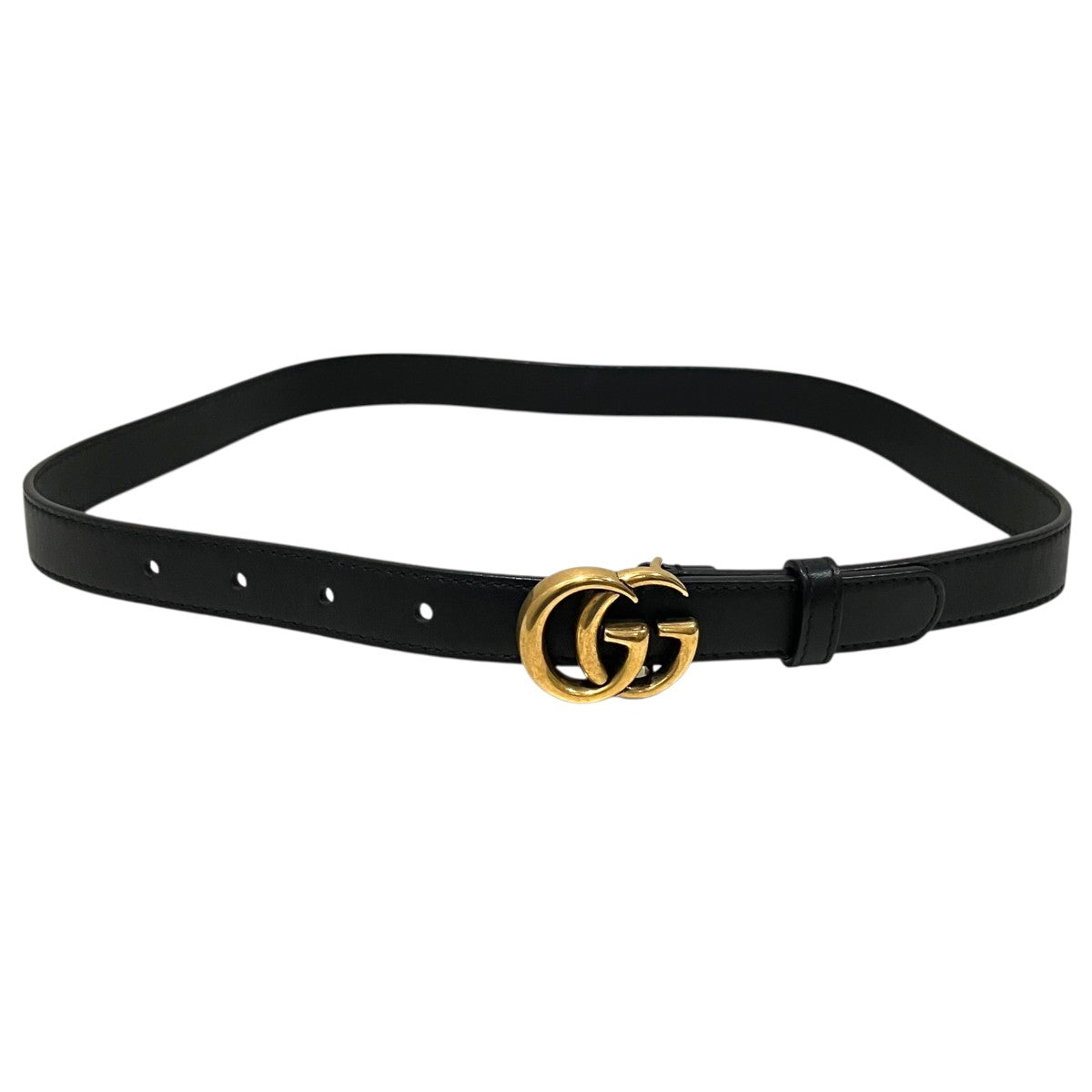 GUCCI 【GGマーモント】ナローベルト409417 古着・中古-2枚目のアイテム画像