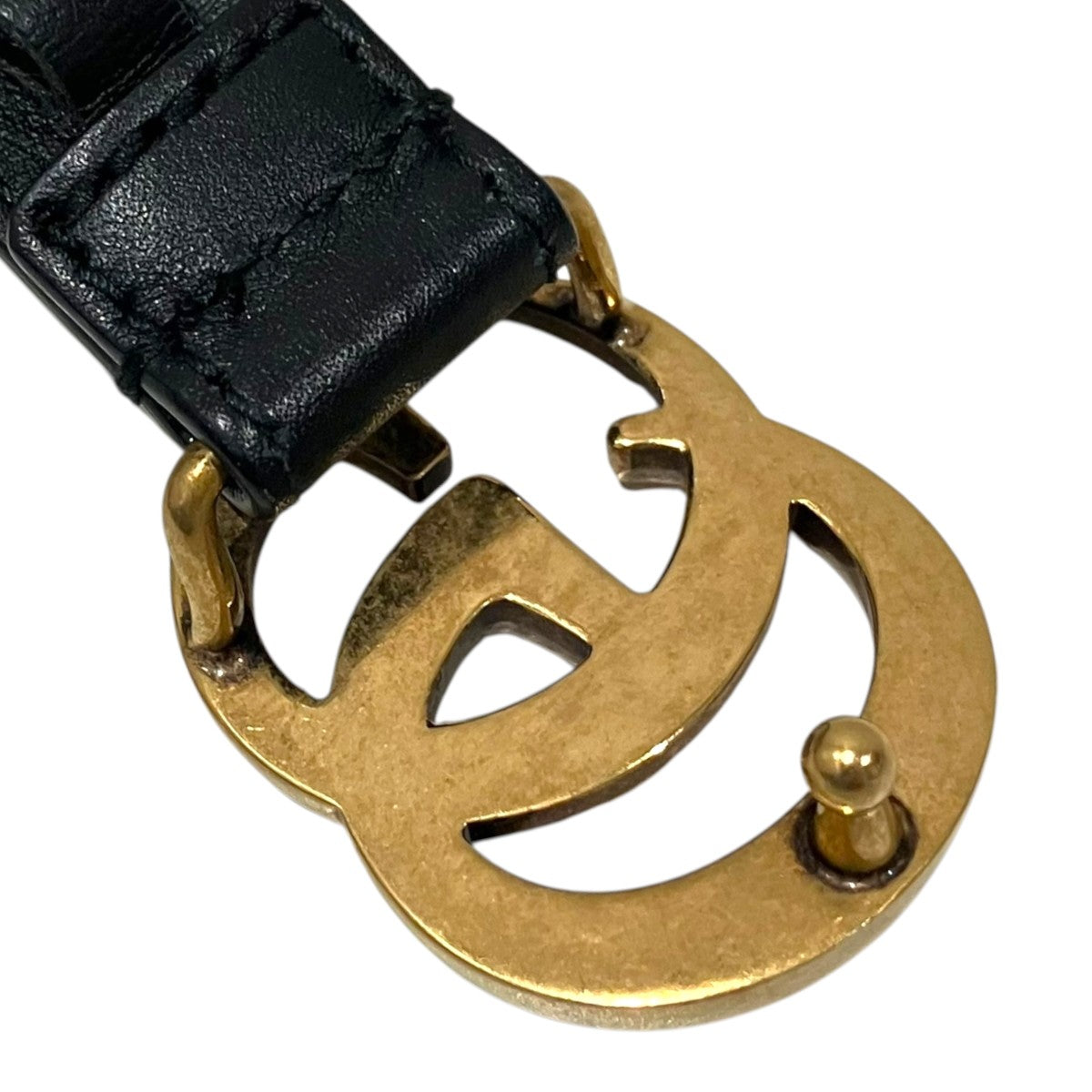 GUCCI 【GGマーモント】ナローベルト409417 古着・中古-8枚目のアイテム画像