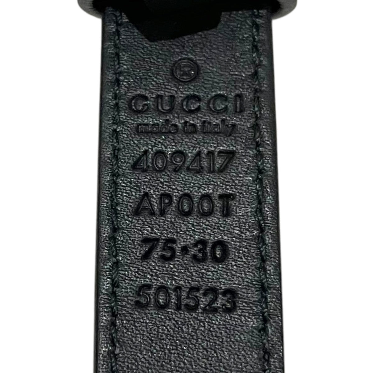 GUCCI 【GGマーモント】ナローベルト409417 古着・中古-9枚目のアイテム画像