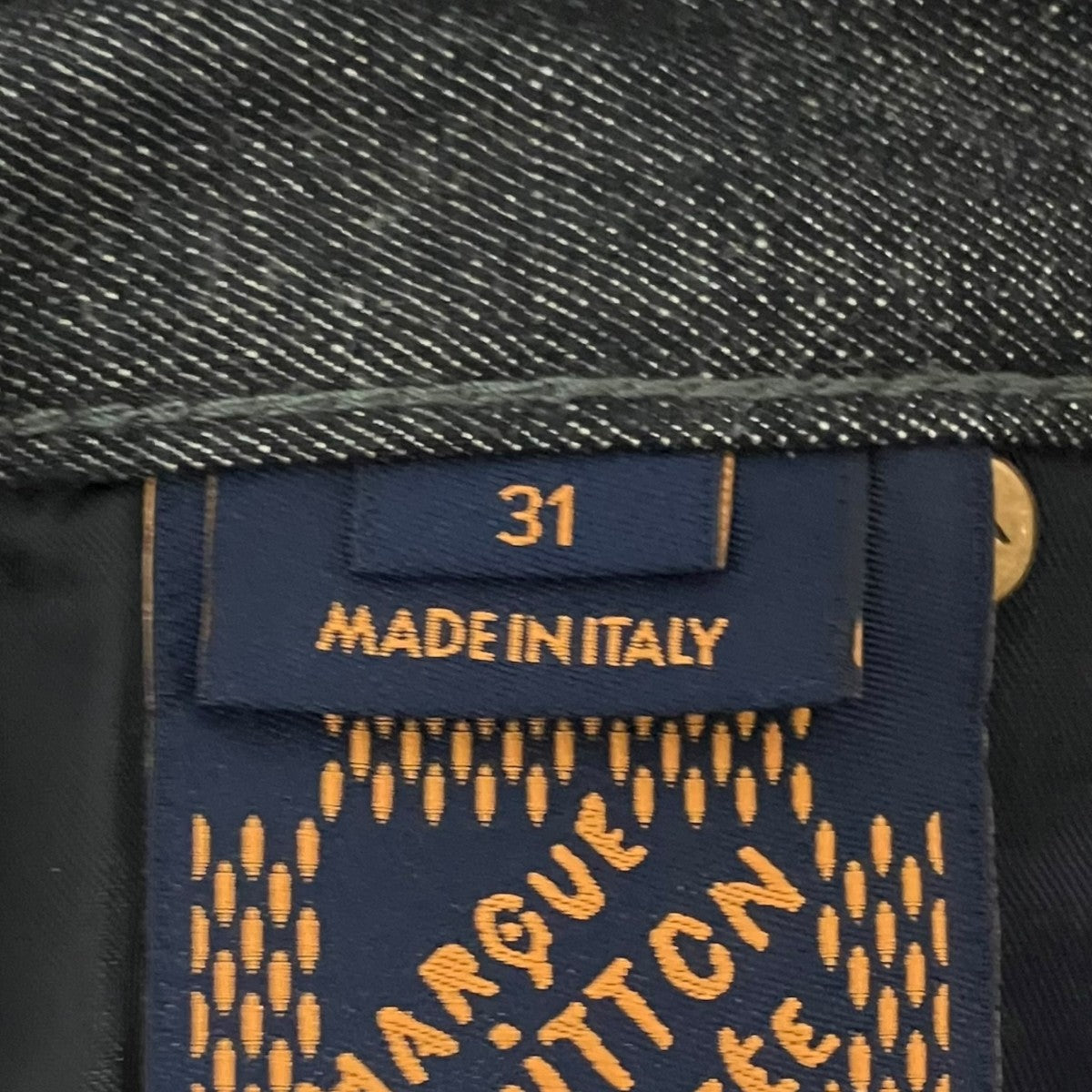 24AWエンブロイダリーロゴデニムパンツRM242M MSU HRD86W