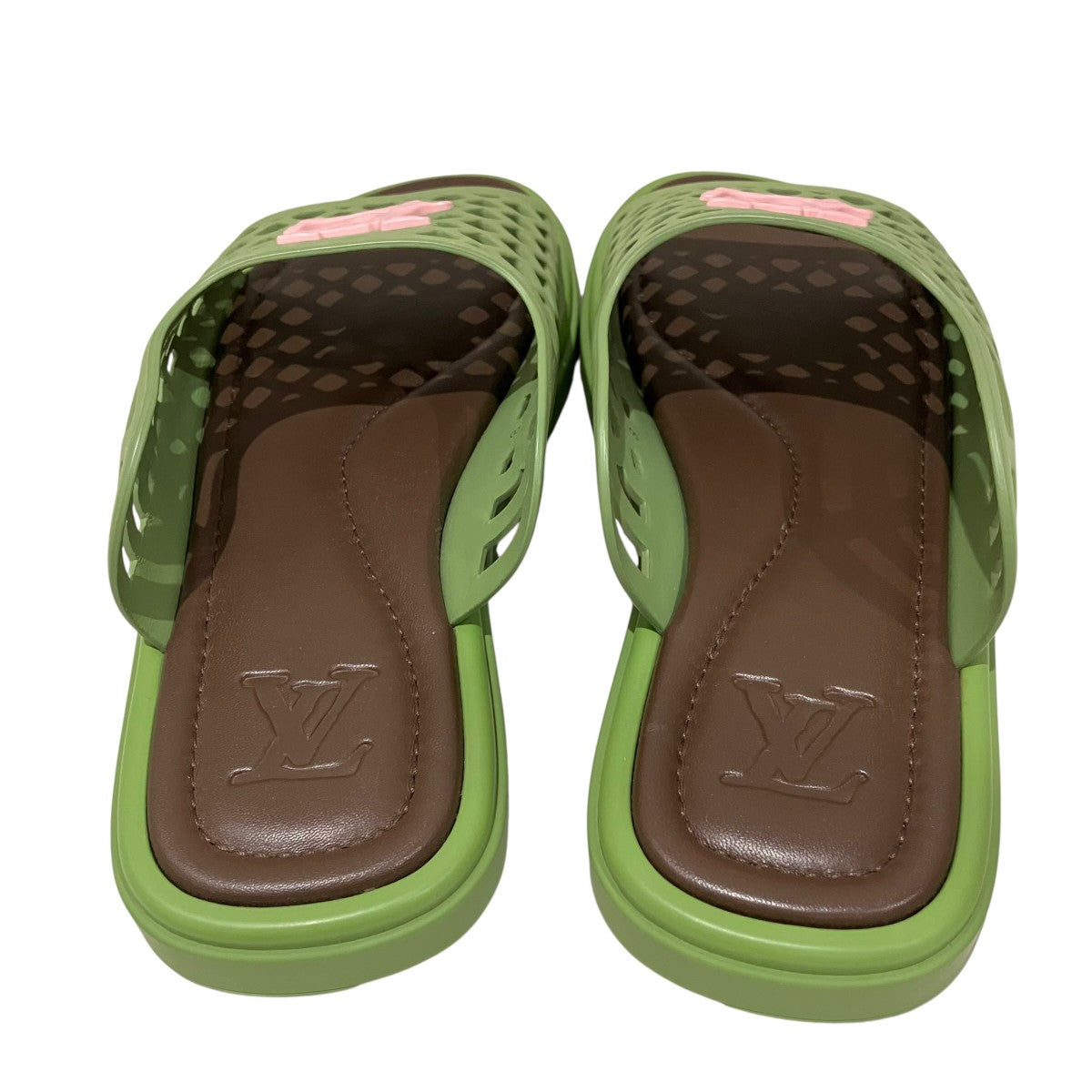 LOUIS VUITTON×Tyler The Creator 【ワッフルラインミュールサンダル】サンダル 古着・中古-2枚目のアイテム画像