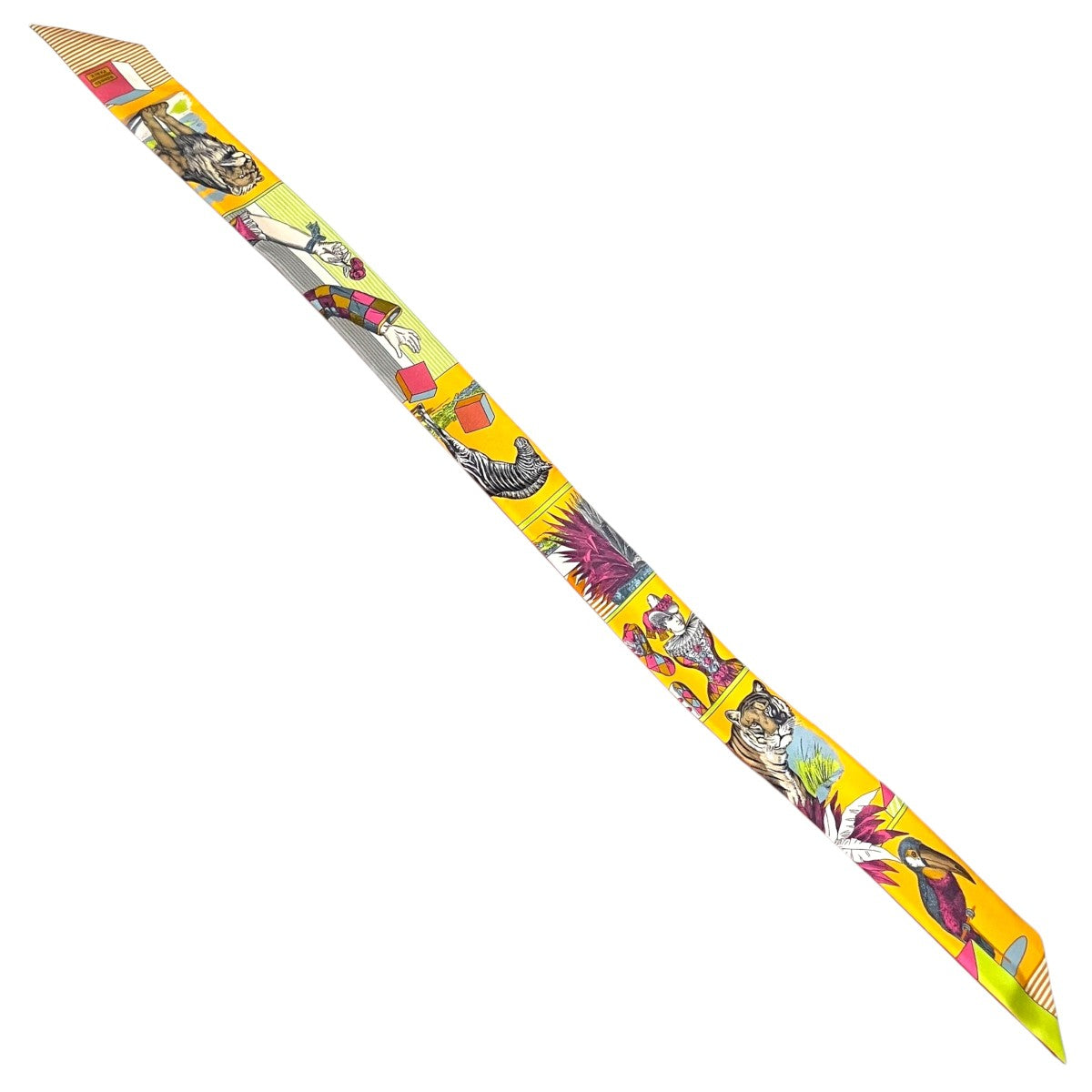 HERMES 【ツィリー】スカーフ 古着・中古-3枚目のアイテム画像