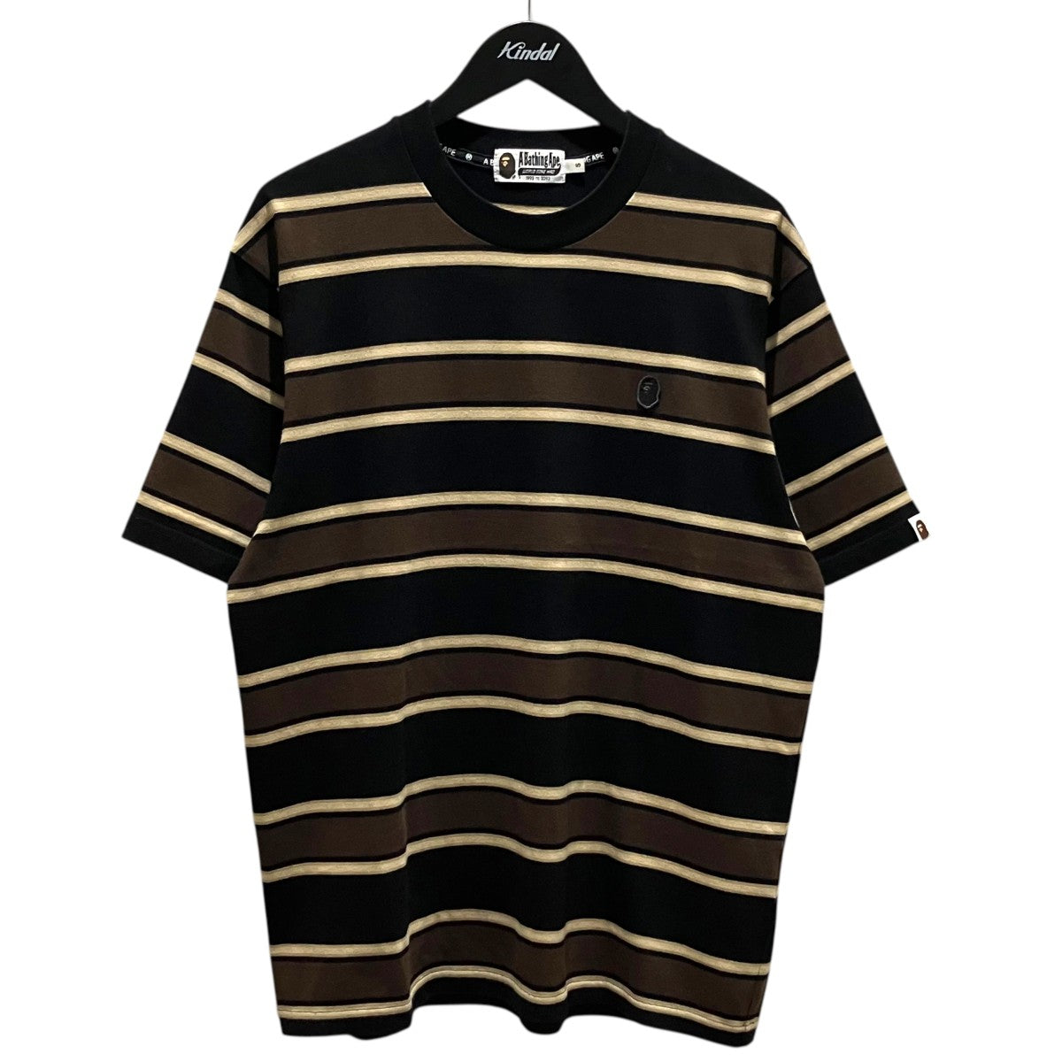 A BATHING APE ボーダーTシャツ001CSL301305M 古着・中古-1枚目のアイテム画像