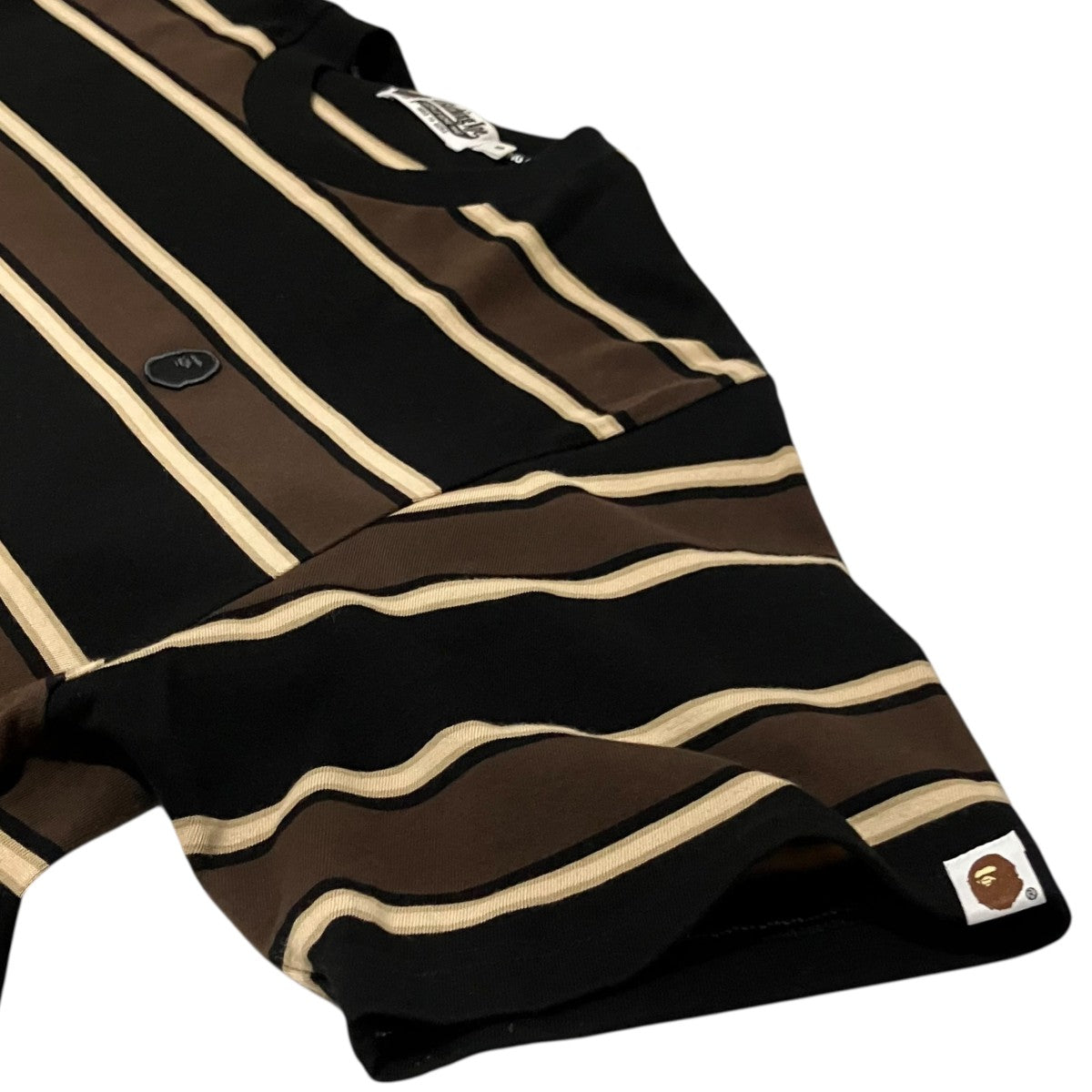 A BATHING APE ボーダーTシャツ001CSL301305M 古着・中古-5枚目のアイテム画像