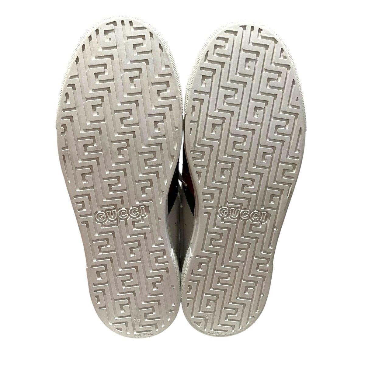 GUCCI 【エース】ウェブストライプスタッズスニーカー853252 古着・中古-5枚目のアイテム画像